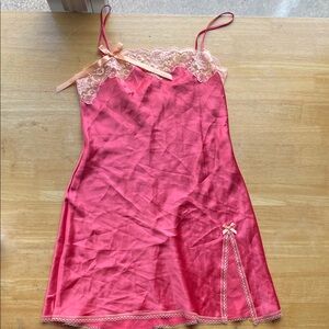 Victoria's Secret Pink Satin with Lace